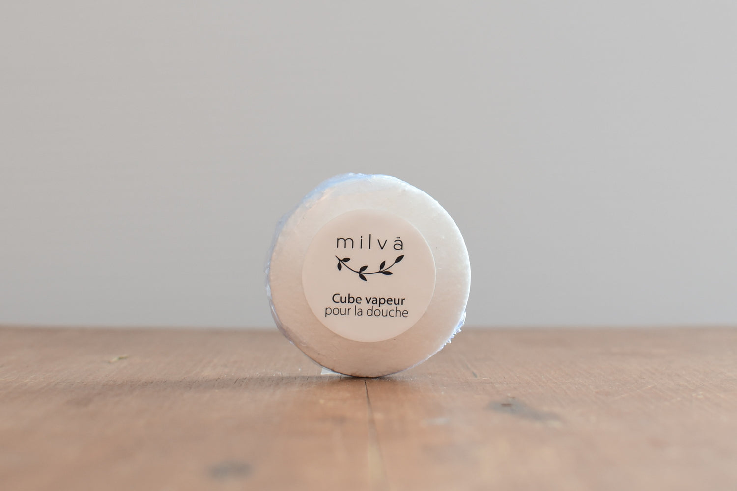 cube de vapeur d'eucalyptus et de menthol emballé sous plastique